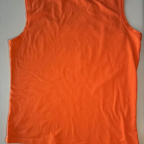 Peter Nygard Orange sequin tank top, size Medium - Picture 10 of 11